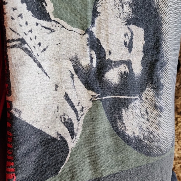 RAGE AGAINST THE MACHINE ZAPATA ONLY SHIRT XL GIANT USA MADE COTTON VINTAGE - Picture 8 of 16